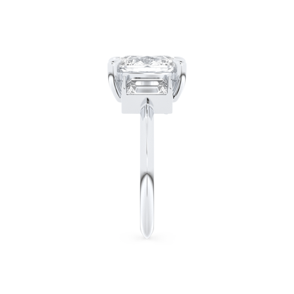 Kaley Cuoco – Inspired 2.0 Carat Cushion Cut Three Stones Moissanite