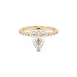 Margot Robbie – Inspired 3.0 Carat Pear Cut Pave Moissanite 7