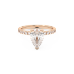 Margot Robbie – Inspired 3.0 Carat Pear Cut Pave Moissanite 13