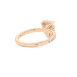 Margot Robbie – Inspired 3.0 Carat Pear Cut Pave Moissanite 15