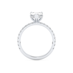 Margot Robbie – Inspired 3.0 Carat Pear Cut Pave Moissanite 5