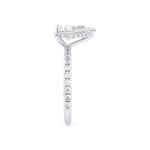 Margot Robbie – Inspired 3.0 Carat Pear Cut Pave Moissanite 6