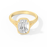 Taylor Swift – Inspired 5.99 Carat Old Mine Cushion Cut Bezel Lab Grown Diamond
