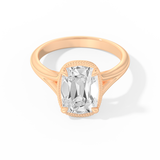 Taylor Swift – Inspired 5.99 Carat Old Mine Cushion Cut Bezel Lab Grown Diamond