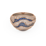 Half Eternity Wedding Band with 1.16 CT Round Cut Moissanite – Yellow, White, or Rose Gold