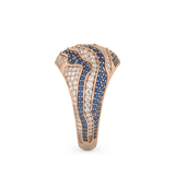 Half Eternity Wedding Band with 1.16 CT Round Cut Moissanite – Yellow, White, or Rose Gold