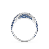 Half Eternity Wedding Band with 1.16 CT Round Cut Moissanite – Yellow, White, or Rose Gold