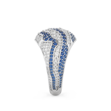 Half Eternity Wedding Band with 1.16 CT Round Cut Moissanite – Yellow, White, or Rose Gold