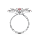 Half Eternity Wedding Band with 7.1 CT Round and Pear Cut Moissanite – Yellow, White, or Rose Gold