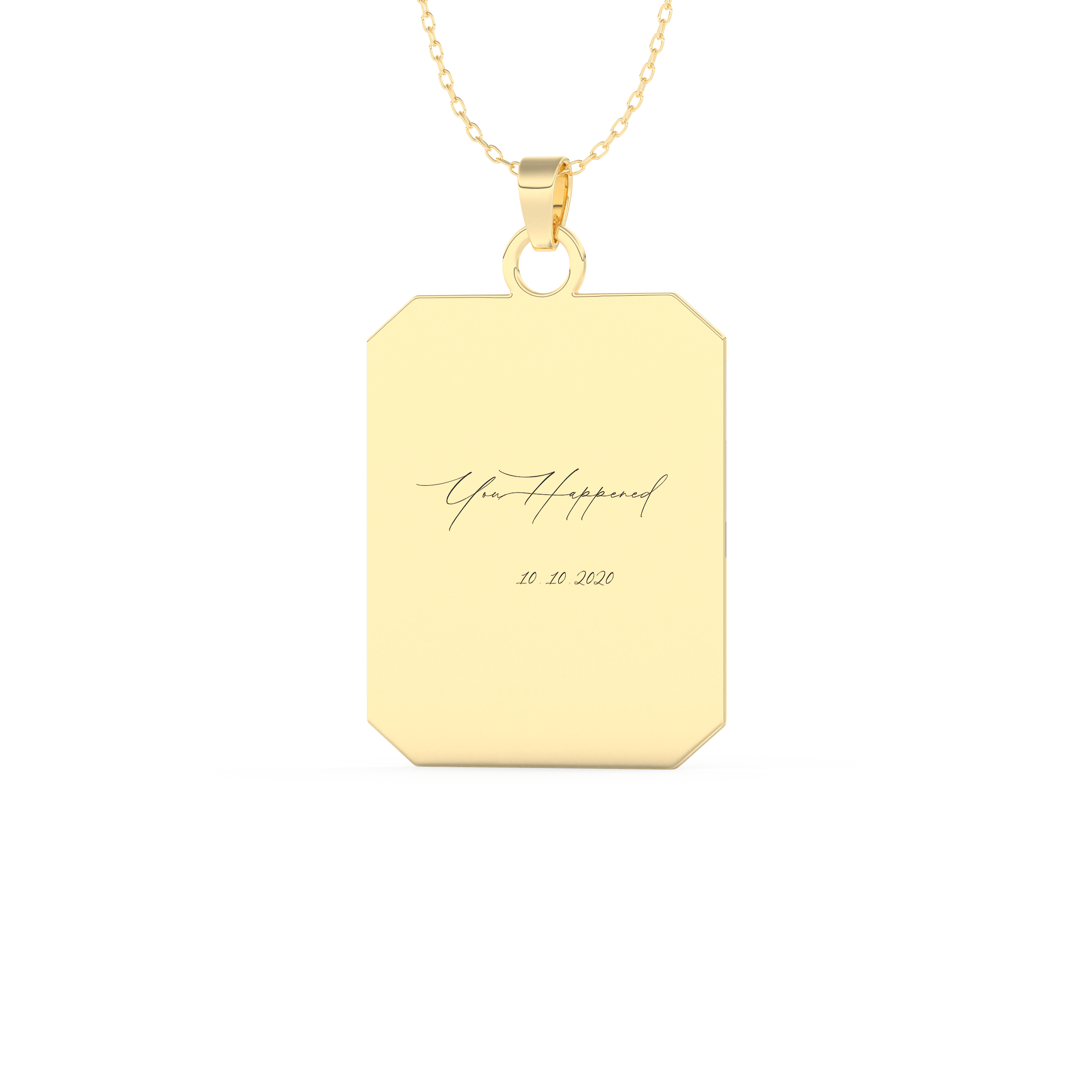 Custom Pendant Necklace – Photo Printed 9