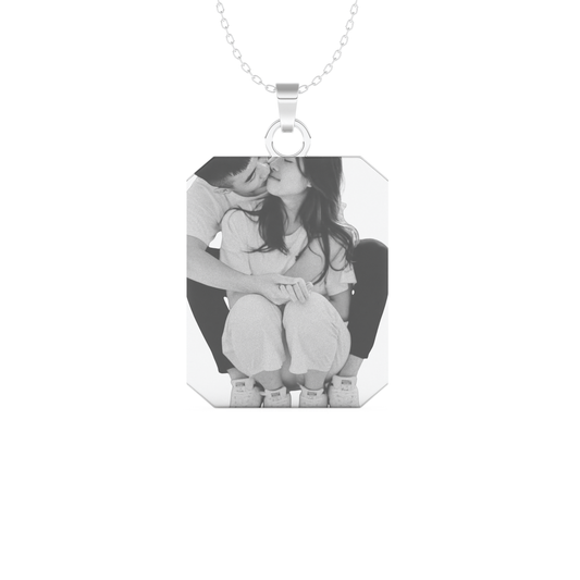Custom Pendant Necklace – Photo Printed