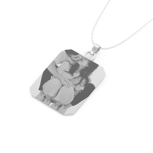 Custom Pendant Necklace – Photo Printed