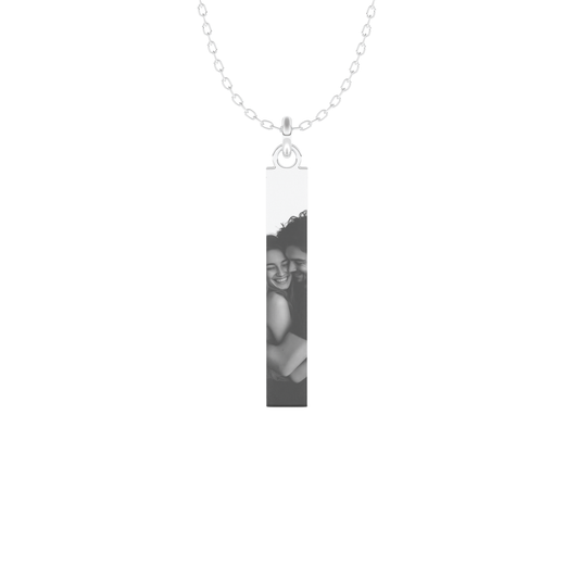 Custom Pendant Necklace - Photo Personalized