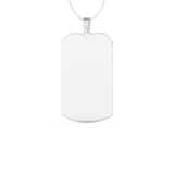 Custom Pendant Necklace – Photo Printed and Engraving 4