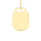 Custom Pendant Necklace – Personalized Fingerprint 24