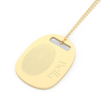 Custom Pendant Necklace – Personalized Fingerprint 25