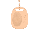 Custom Pendant Necklace – Personalized Fingerprint 11