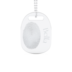 Custom Pendant Necklace – Personalized Fingerprint 1
