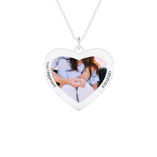 Custom Pendant Necklace – Photo Printed