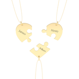 Custom Pendant Necklace – Puzzle 8