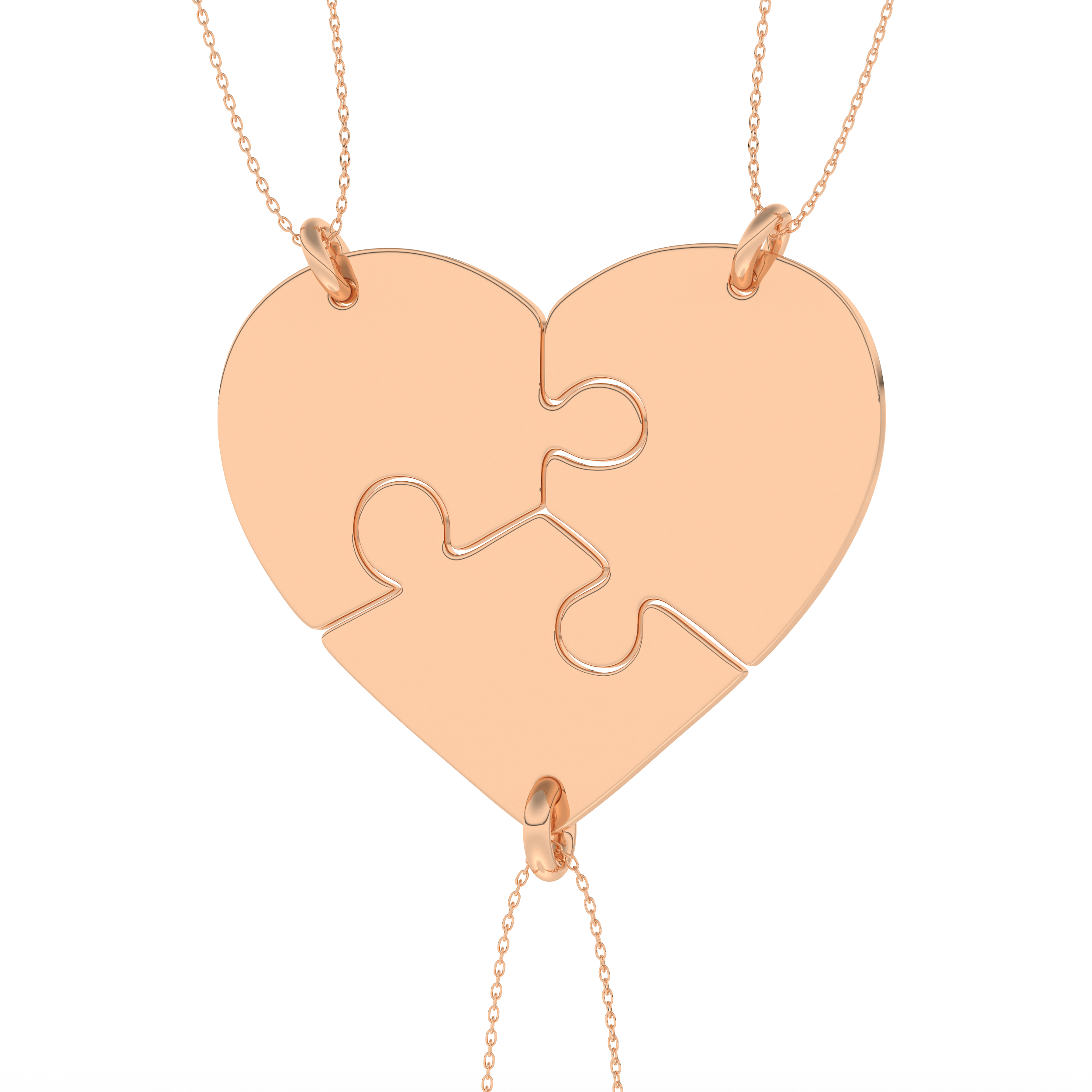 Custom Pendant Necklace – Puzzle 17