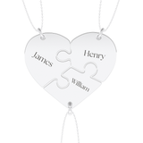 Custom Pendant Necklace – Puzzle 1