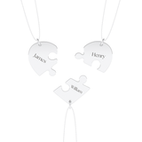 Custom Pendant Necklace – Puzzle 4