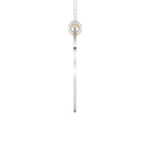 Custom Pendant Necklace – Split Heart 8