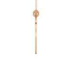 Custom Pendant Necklace – Split Heart 18