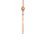 Custom Pendant Necklace – Split Heart 18