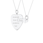 Custom Pendant Necklace – BFF Lock & Key 2