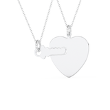 Custom Pendant Necklace – BFF Lock & Key 4
