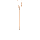 Custom Pendant Necklace – Fingerprint And Text Engraved 13