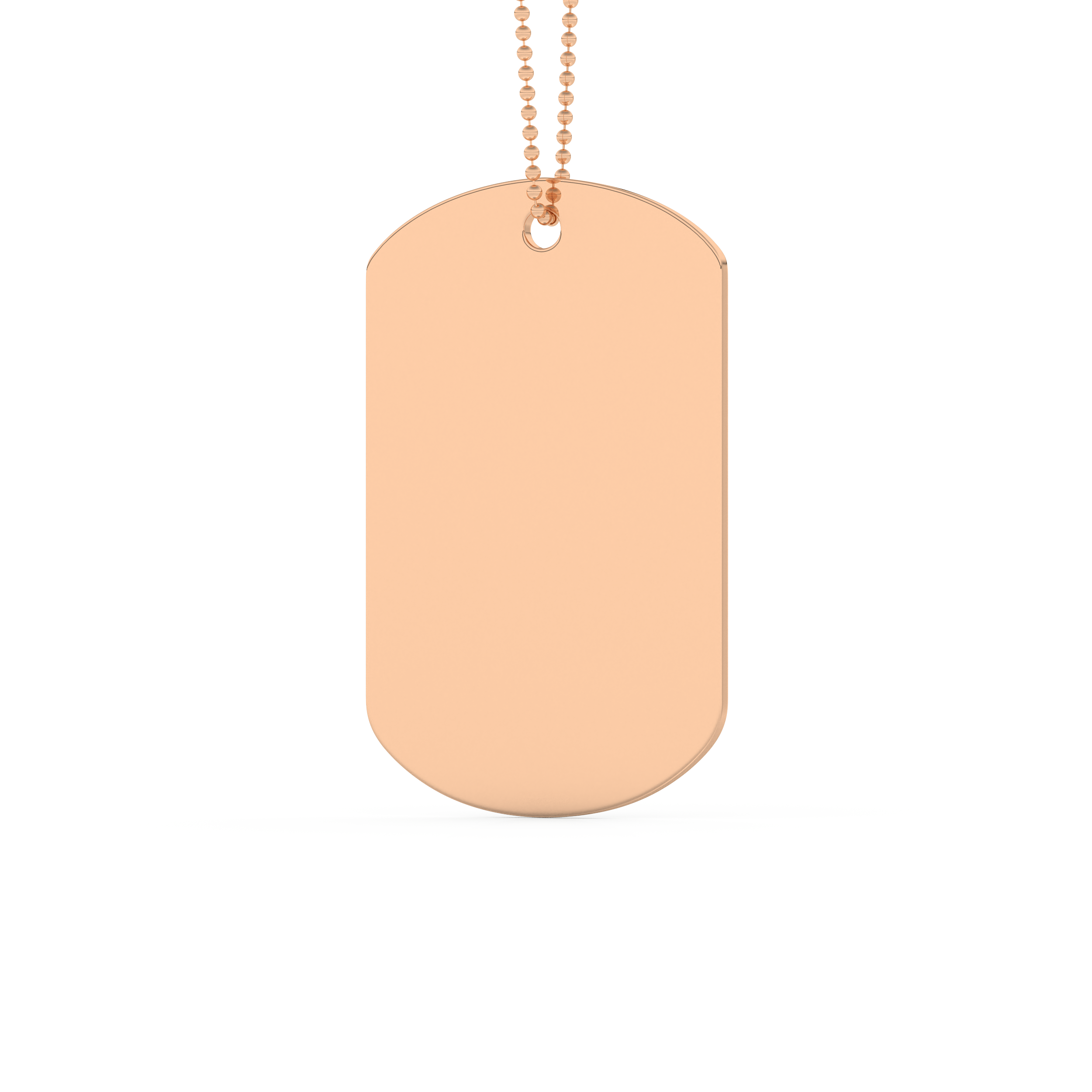 Custom Pendant Necklace – Fingerprint And Text Engraved 14