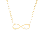 Custom Pendant Necklace – Infinity Symbol With Name Personalised 6