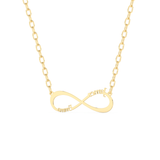 Custom Pendant Necklace – Infinity Symbol With Name Personalised 9