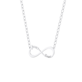 Custom Pendant Necklace – Infinity Symbol With Name Personalised 2
