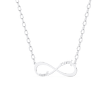Custom Pendant Necklace – Infinity Symbol With Name Personalised 4