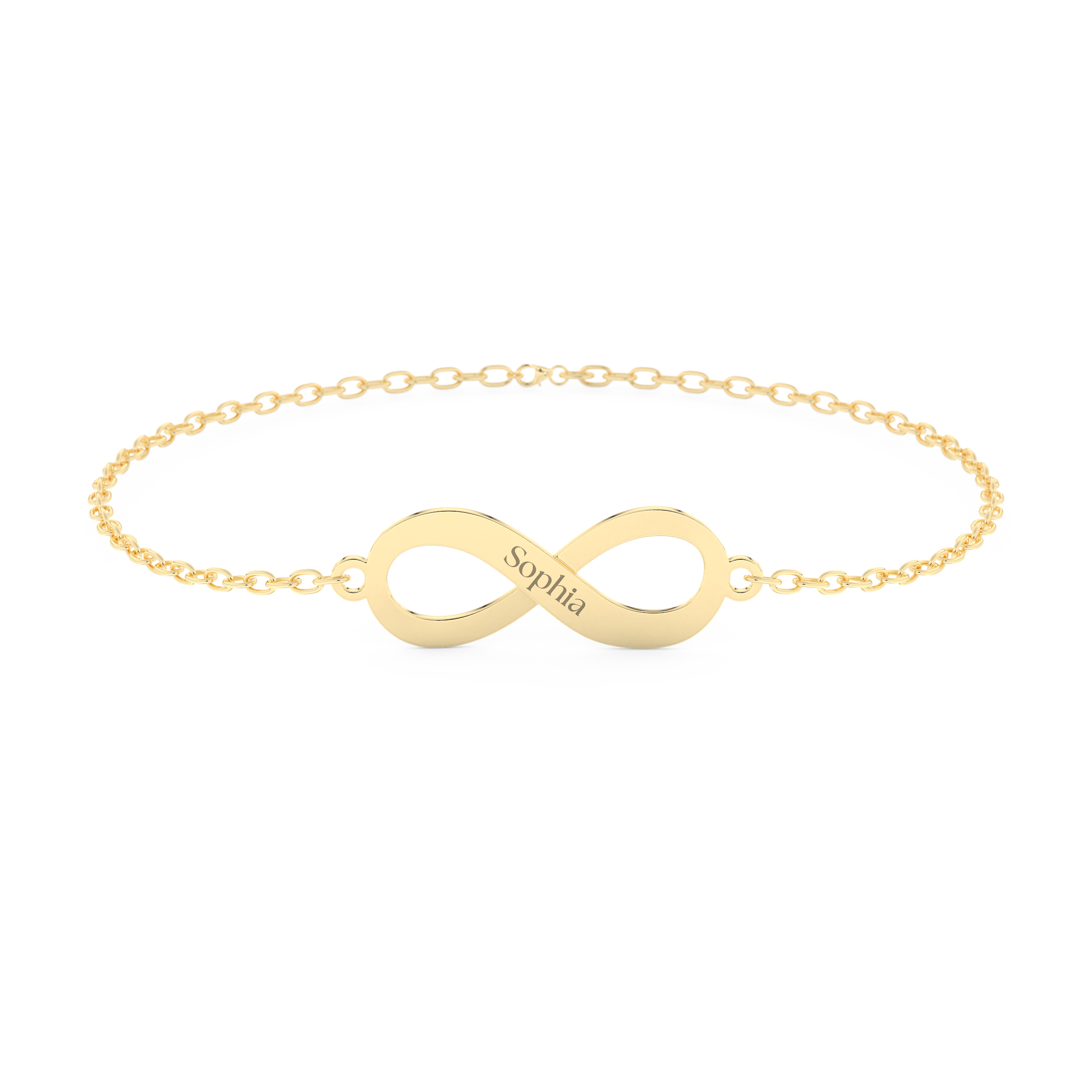 Custom Bracelet – Infinity Symbol and Text Engraving 4