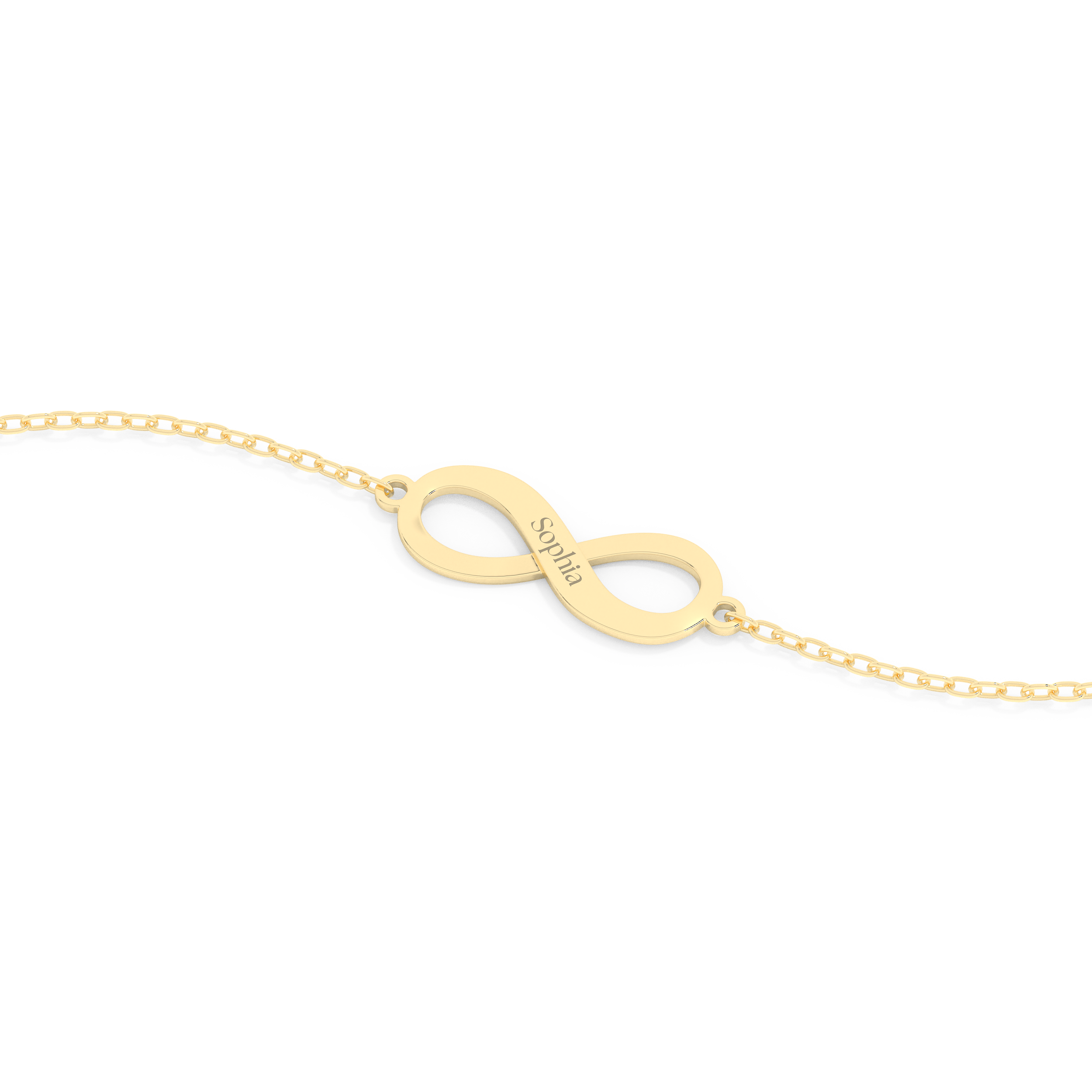 Custom Bracelet – Infinity Symbol and Text Engraving 5