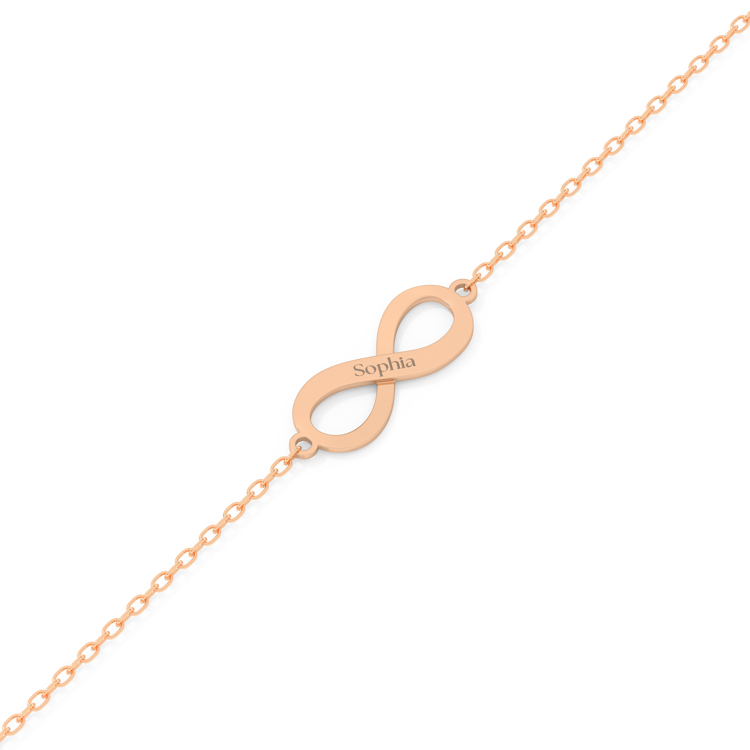 Custom Bracelet – Infinity Symbol and Text Engraving 9