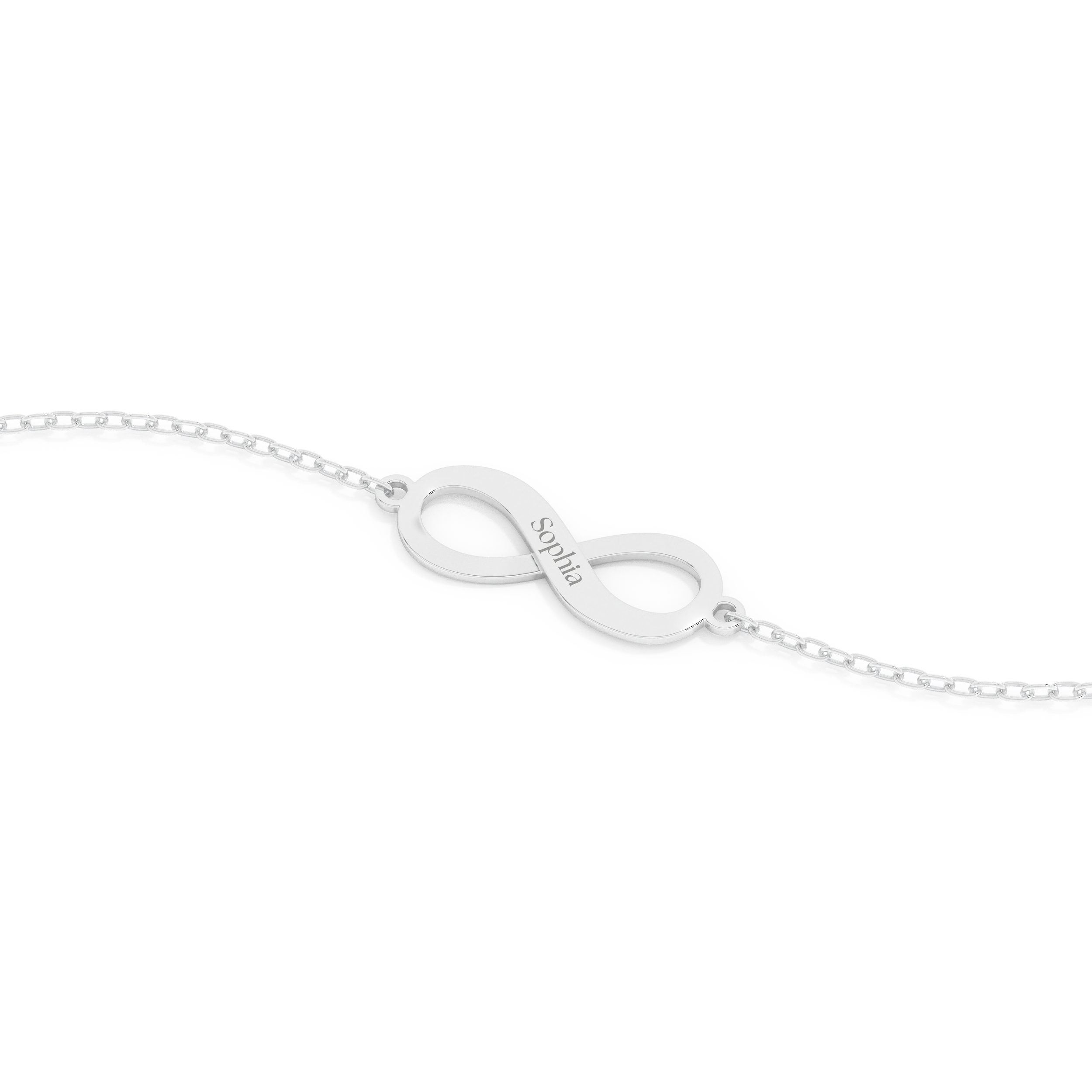Custom Bracelet – Infinity Symbol and Text Engraving 2