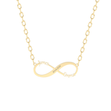 Custom Pendant Necklace – Infinity Symbol With Text Engraved 6