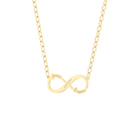 Custom Pendant Necklace – Infinity Symbol With Text Engraved 7