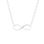 Custom Pendant Necklace – Infinity Symbol With Text Engraved 1