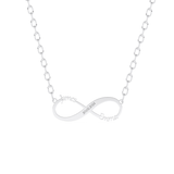 Custom Pendant Necklace – Infinity Symbol With Text Engraved 1