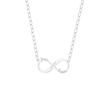 Custom Pendant Necklace – Infinity Symbol With Text Engraved 2