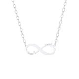 Custom Pendant Necklace – Infinity Symbol With Text Engraved 4