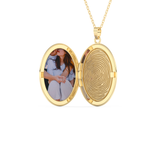 Custom Pendant Necklace – Photo and Fingerprint Printed 7