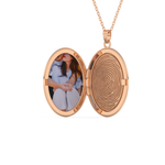 Custom Pendant Necklace – Photo and Fingerprint Printed 12